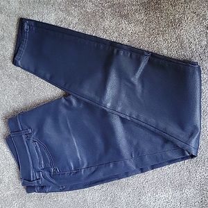 Express coated skinny jeans